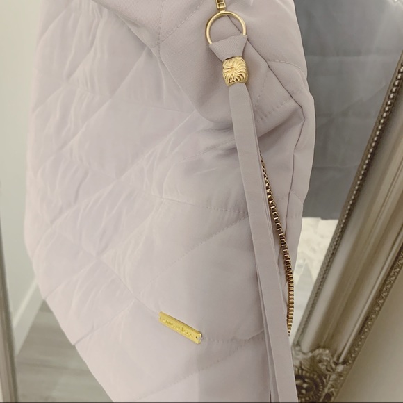 Puffy Padded Mini Grey Skirt with tassle detail - Picture 5 of 9